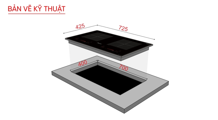 Bếp từ Model: PT-668